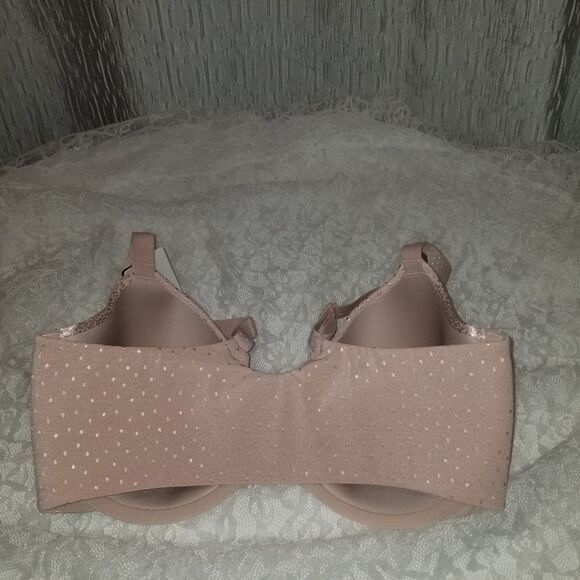 Wacoal Womens Back Appeal Front Close T-Shirt Bra Cream 853403 Size 32DDD - Picture 6 of 16